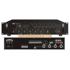 Âm ly Mixer 350W 6 zone with MP3, 4 mic inputs, 2 line inputs, with MP3/TUNER/BLUETOOTH/USB/TF card ITC TI-3506S
