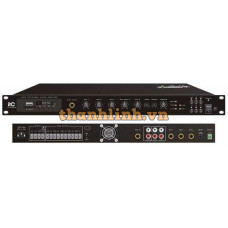 Bộ khuếch đại kèm trộn kỹ thuật số, tích hợp chọn 5 vùng loa, công suất 500W, Class-D Amply ITC TI-500DTB