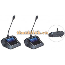 Máy chủ tịch Full Digital Conference Chairman Unit, With a 4.3 inch Capacitive Color Screen, with voting, election, rating function ITC TS-0205