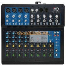 Bộ trộn Mixer 12 Channel mixer ITC TS-12PFX