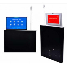 Màn hình nâng hạ 2 màn hình và 1 Mic TS-FE215MT3