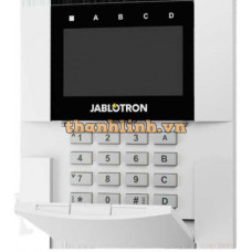 Bàn phím có dây JA-110E có phím bấm, đầu đọc RFID (125kHz), màn hình LCD và 4 Zone tích hợp (Chỉ dùng cho JA-100K) Jablotron JA-110E