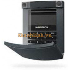 Bàn phím có dây JA-114E có phím bấm, đầu đọc từ RFID (125kHz), màn hình LCD màu than anthracite Jablotron JA-114E-AN