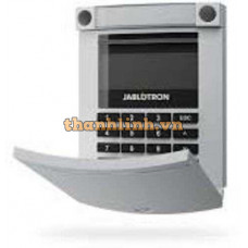 Bàn phím có dây JA-114E có phím bấm, đầu đọc từ RFID (125kHz), màn hình LCD màu xám Jablotron JA-114E-GR