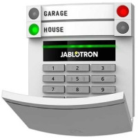 Bàn phím không dây JA-153E có phím bấm, đầu đọc từ RFID (125kHz) màu trắng Jablotron JA-153E