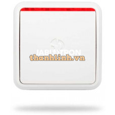 Nút nhấn khẩn cấp không dây treo tường, phạm vi 300m trong không gian mở Jablotron JA-158J