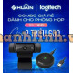 Combo phòng họp giá rẻ: Webcam Logitech C920e + Microphone Huain HY-H100