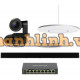 Bộ thiết bị hội nghị HuddleL1 (Logitech PTZ Pro2, Shure Stem Ceiling, Wall, Hub và Switch POE)