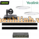 Bộ thiết bị hội nghị LargeY1 (Yealink UVC86, Shure Stem Ceiling, Wall, Hub và Switch POE)