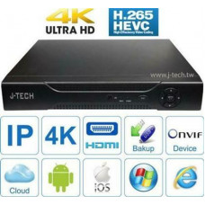 Đầu ghi IP J-Tech HD5032 ( 4K / H265+ ) ( 32 kênh ) 