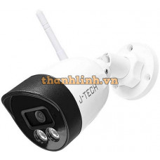 Camera IP Wifi- Chưa Adaptor Và Chân Đế J-Tech AI5723S6 ( WIFI / 5MP / H.265X / Smart led ) - Full color