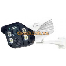 Camera IP Thân J-Tech AI8205EM ( 5MP/Human Detect / Smart led+Loa+SDcard )