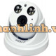 Camera IP Dome J-Tech AIP5282E0 ( 5MP / Human Detect / PoE/ Smartled )