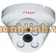 Camera IP Dome J-Tech SHDP5130B3 ( Poe / 3MP/H.265+, TK 80% HDD )