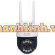 Camera IP 2 ống kính 1 xoay 1 đứng yên J-Tech SUV6851D ( Wifi 4MP / H.265 )