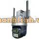 Camera IP 2 ống kính 1 xoay 1 đứng yên J-Tech SUV6855D ( Wifi 4MP / H.265 )