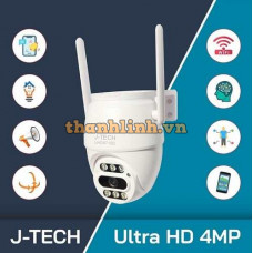 Camera IP J-Tech UHD6710D (Wifi 4MP/H.265)