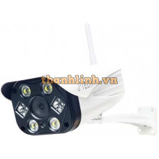 Camera IP Wifi- Chưa Adaptor Và Chân Đế J-Tech UHD8208W6 ( WIFI / 5.0MP / H.265X )