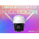 Camera WIFI PTZ Full Color 2.0MP Kbone KN-S25F