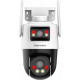 Camera 4G hai ống kính quay quét ngoài trời Kabe Vision KX-SM6L-4G