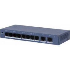 Switch PoE 8 port (Hỗ trợ 2 cổng mạng uplink) Kabe Vision KX-SW810-60