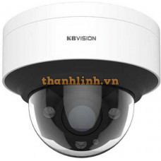 Camera IP 4MP dạng Dome hồng ngoại 100ft/30m KBVision KAS-404S