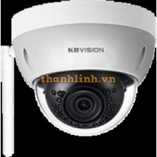 Camera IP 1,3MP WIFI dạng Dome hồng ngoại 30m KBVision KHA-2013DW
