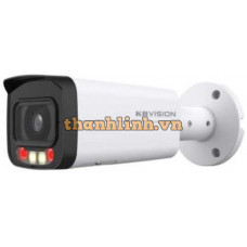 Camera Bullet ngoài trời 2.0MP ánh sáng kép KBVision sản xuất Malaysia KM-CDAiF2903AN-DL-AB