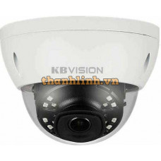 Camera IP 8MP dạng Dome hồng ngoại 30m KBVision KR-DNi80D