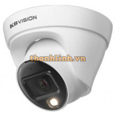 Camera IP dome cố định trong nhà ánh sáng kép 2.0MP có mic KBVision KX-AF2112N-DL-A