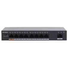 Switch POE 8 port ( Hỗ trợ 1 cổng mạng uplink ) Kbvision KX-ASW08-P1