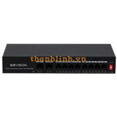 Thiết bị chuyển mạch ePoE 8 port Kbvision KX-CSW08-eP