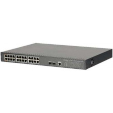 Switch POE 24 port ( hỗ trợ 2 cổng quang ) All-Gigabit Layer 2+ managed Kbvision KX-CSW24-PFG-230