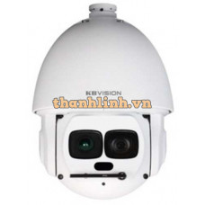 Camera SpeedDome Led Lazer 2.0Mp ( Chức Năng Theo Dõi Thông Minh ) KBVision KX-E2308IRSN