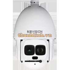 Camera IP PTZ 2.0MP ngoài trời hồng ngoại lazer KBvision KX-E2458IRSN