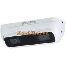 Camera IP đếm người 4.0MP ống kính kép Kbvision KX-FAi4014SN