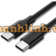 Cáp sạc USB Type-C dài 1M chính hãng Ugreen 50997 cao cấp