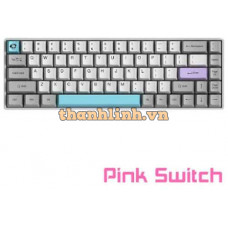 Bàn phím cơ không dây AKKO 3068 Silent Gateron Pink Switch
