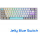 Bàn phím cơ không dây AKKO 3068B Multi-modes Silent (Jelly Blue Switch)