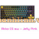 Bàn phím cơ AKKO 3084B Plus Black & Gold (Akko CS sw - Jelly Pink)