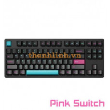 Bàn phím cơ Akko 3087 DS Midnight V2 Pink Switch