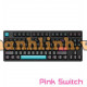 Bàn phím cơ Akko 3087 DS Midnight V2 Pink Switch