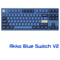 Bàn phím cơ Akko 3087 v2 DS Ocean Star (Akko Blue switch v2)