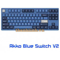 Bàn phím cơ Akko 3087 v2 DS Ocean Star (Akko Blue switch v2)