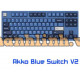 Bàn phím cơ Akko 3087 v2 DS Ocean Star (Akko Blue switch v2)