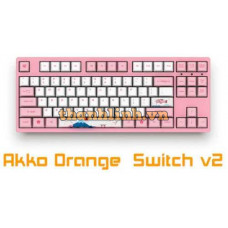 Bàn phím cơ Akko 3087 v2 World Tour Tokyo (Akko Orange Switch v2)