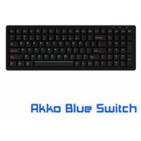 Bàn phím cơ AKKO 3096 DS Midnight Akko Blue Switch