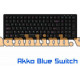 Bàn phím cơ AKKO 3096 DS Midnight Akko Blue Switch
