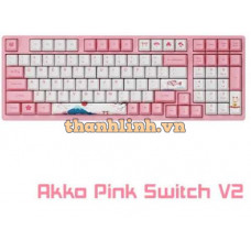 Bàn phím cơ Akko 3098 World Tour Tokyo (Akko Pink Switch V2)