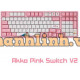 Bàn phím cơ Akko 3098 World Tour Tokyo (Akko Pink Switch V2)